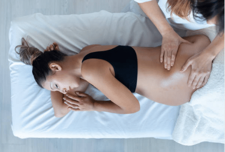 La quiropráctica durante el embarazo